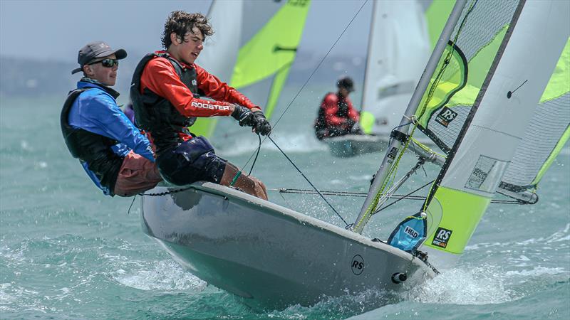 RS Feva 2020 NZ National Championship, Wakatere Boating Club - December 13, 2020 - photo © Richard Gladwell / Sail-World.com