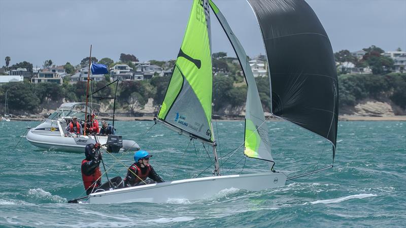 RS Feva 2020 NZ National Championship, Wakatere Boating Club - December 13, 2020 - photo © Richard Gladwell / Sail-World.com