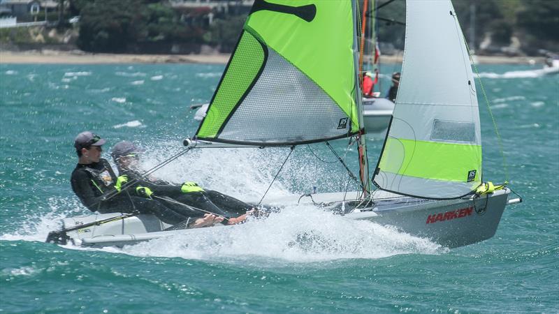 RS Feva 2020 NZ National Championship, Wakatere Boating Club - December 13, 2020 - photo © Richard Gladwell / Sail-World.com