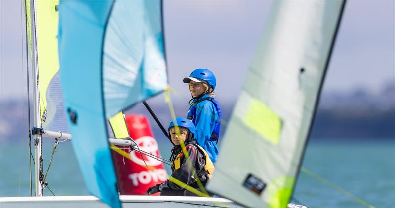 2022 RS Feva NZ Nationals - Maretai - April 2022 photo copyright Adam Mustill taken at  and featuring the RS Feva class