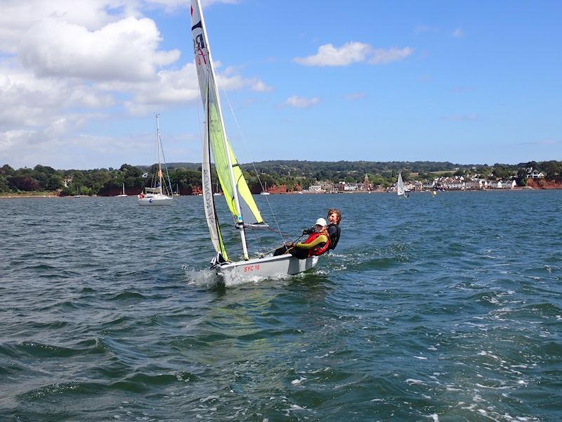 Gold Fleet during the Junior Sailing Regatta at Starcross - photo © Andrew Paley