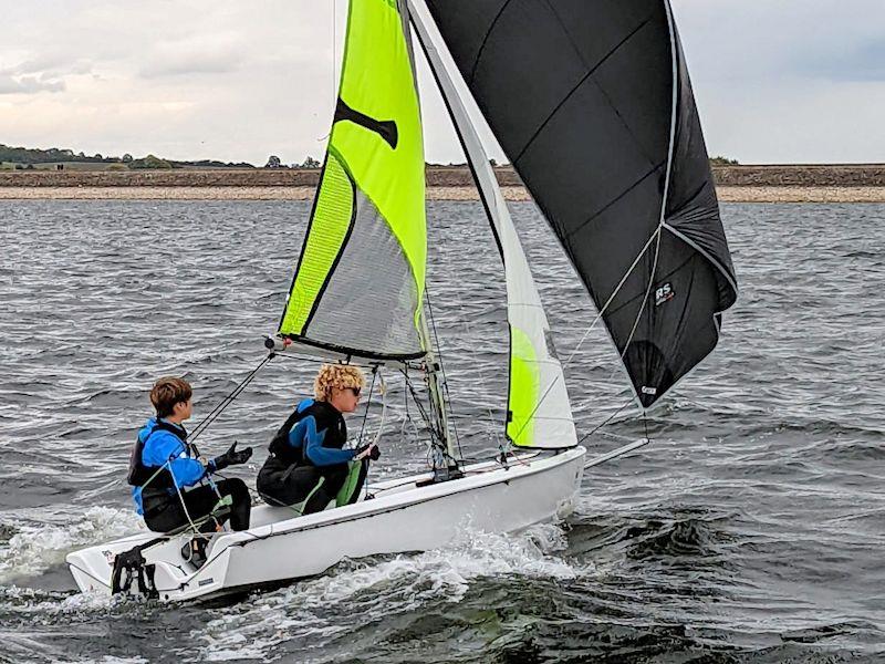RS Feva Grand Prix 1 at Draycote Water photo copyright Andrew Green taken at Draycote Water Sailing Club and featuring the RS Feva class