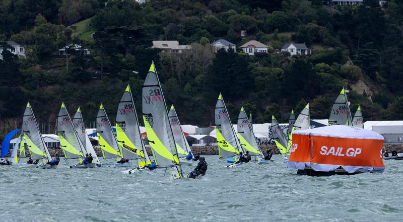 South Island RS Feva Championships - part of the Inspire RS Sailing program - ITM New Zealand Sail Grand Prix in Christchurch - photo © Felix Diemer/SailGP