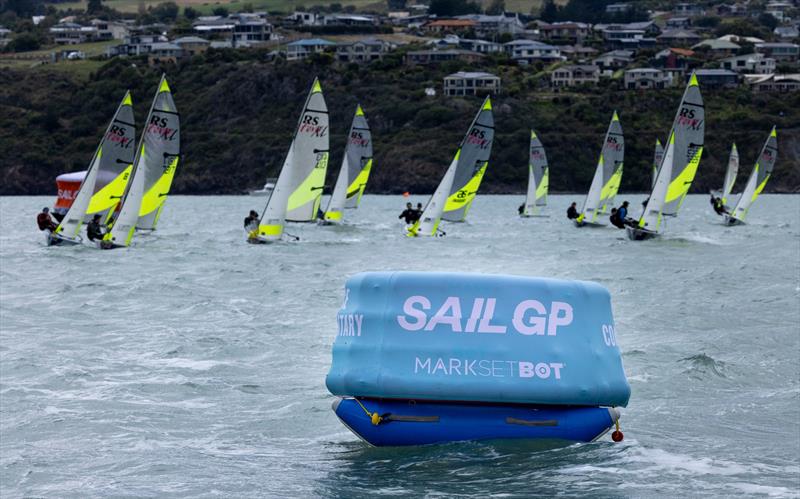 South Island RS Feva Championships - part of the Inspire RS Sailing program - ITM New Zealand Sail Grand Prix in Christchurch - photo © Felix Diemer/SailGP