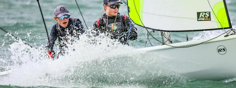 Leo Brown and Louis Quere won the RS: Feva national championships - May 2023 - photo © NZ RS Feva Class