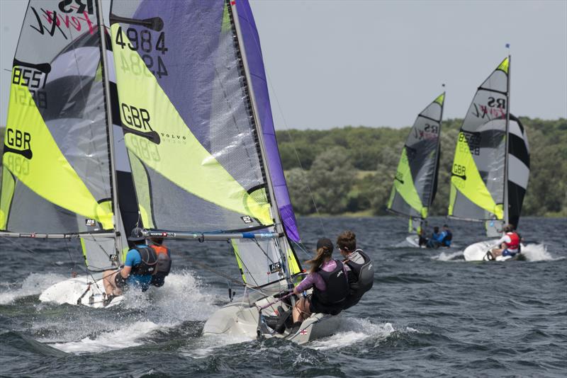 RS Feva Rooster Grand Prix 6 at Grafham Water - photo © Paul Sanwell / OPP