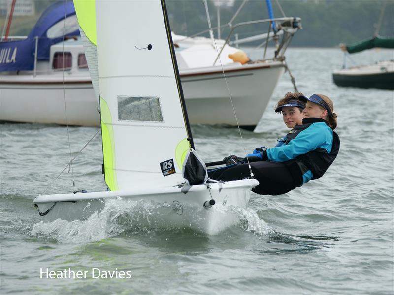 River Exe Regatta 2023 photo copyright Heather Davies taken at Topsham Sailing Club and featuring the RS Feva class