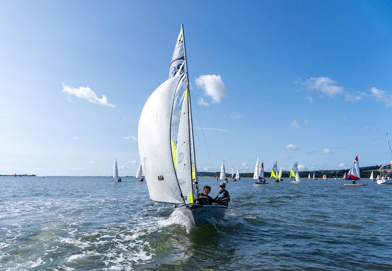 Feva during the Starcross Junior Regatta 2023 - photo © Tom Wild