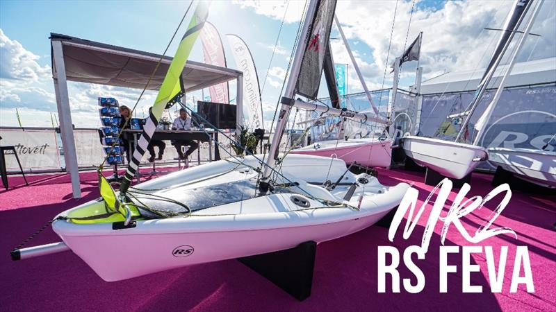 Mk2 RS Feva has many new features, but will not obselete the existing class boats photo copyright RS Sailing taken at Wakatere Boating Club and featuring the RS Feva class