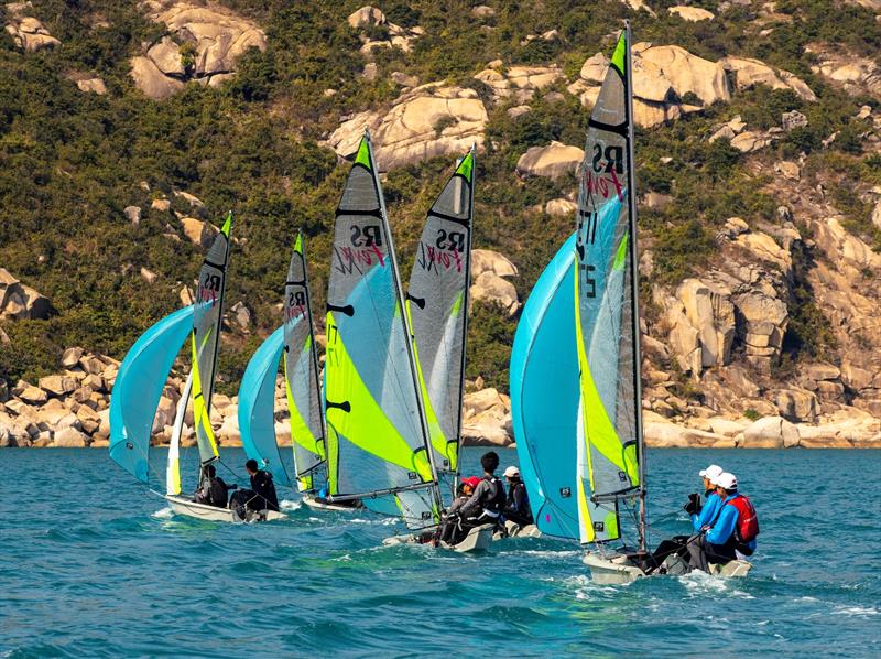 Sun Hung Kai & Co. Hong Kong Race Week 2024 - Day 2 photo copyright RHKYC / Guy Nowell taken at Royal Hong Kong Yacht Club and featuring the RS Feva class