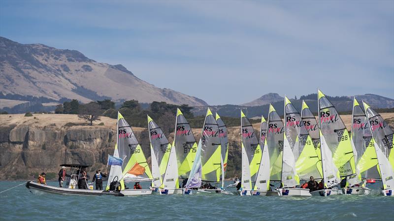 RS Fevas racing in the SailGP Inspire program - Lyttelton - March 22, 2024 - photo © Justin Mitchell