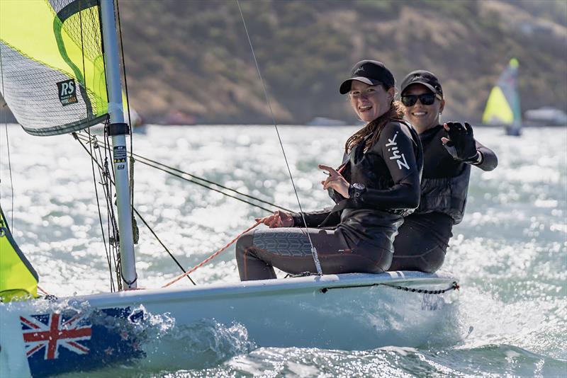 RS Fevas racing in the SailGP Inspire program - Lyttelton - March 22, 2024 - photo © Justin Mitchell