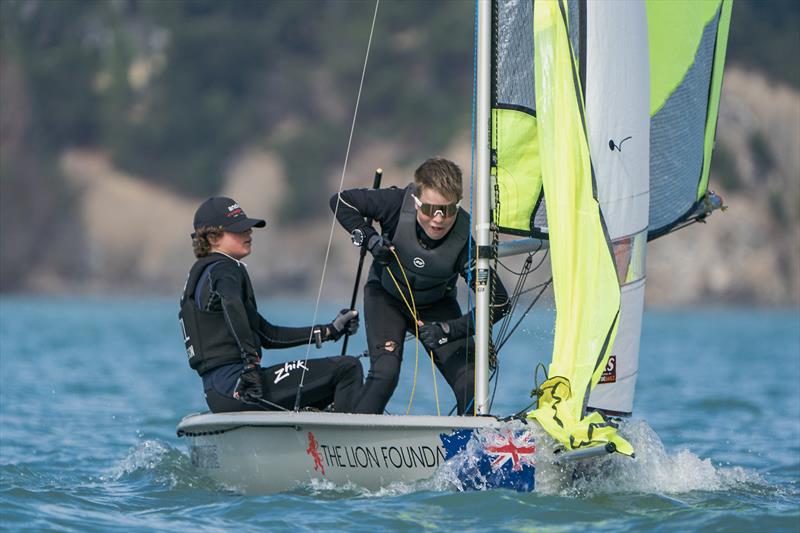 RS Fevas racing in the SailGP Inspire program - Lyttelton - March 23, 2024 - photo © Justin Mitchell