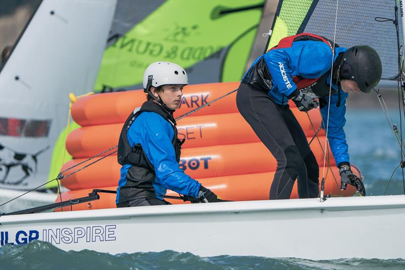 RS Fevas racing in the SailGP Inspire program - Lyttelton - March 23, 2024 - photo © Justin Mitchell