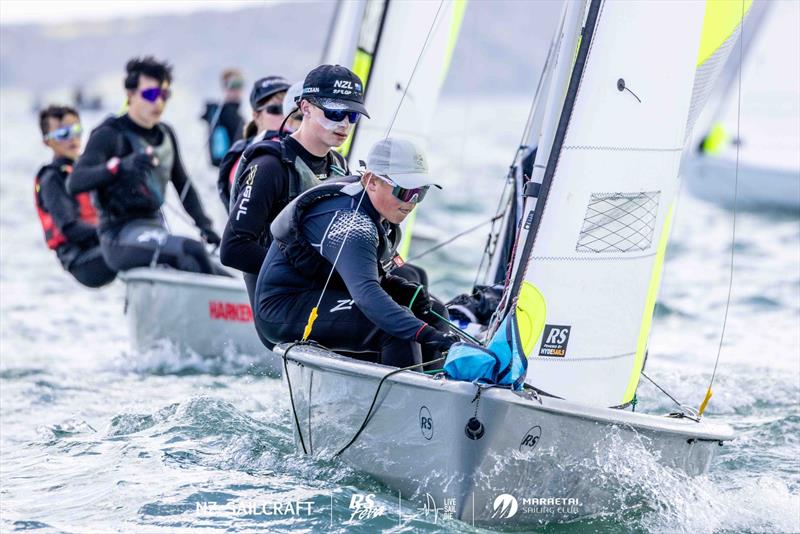 New Zealand RS Feva Nationals - Day 2 - April 14, 2024 -0 Maraetai Sailing Club - photo © Suellen Hurling