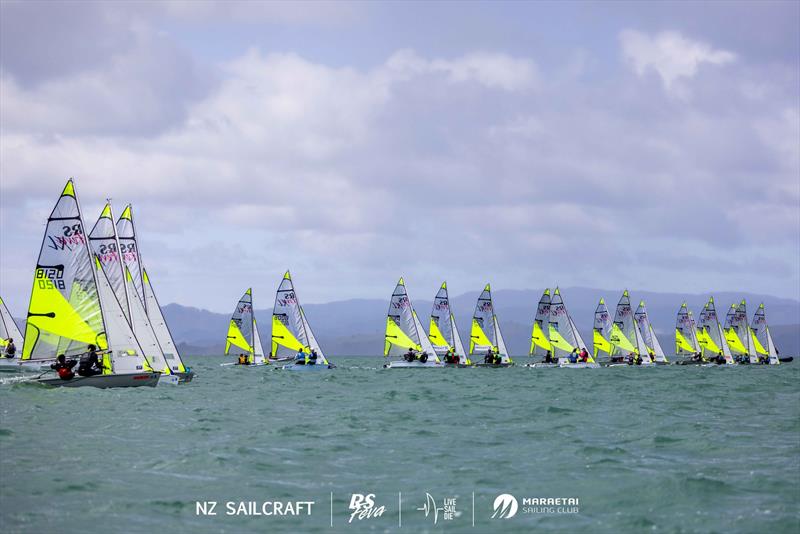 New Zealand RS Feva Nationals - Day 2 - April 14, 2024 -0 Maraetai Sailing Club - photo © Suellen Hurling