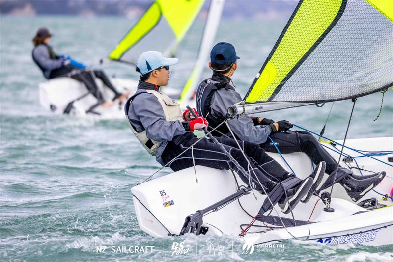 New Zealand RS Feva Nationals - Day 2 - April 14, 2024 -0 Maraetai Sailing Club - photo © Suellen Hurling