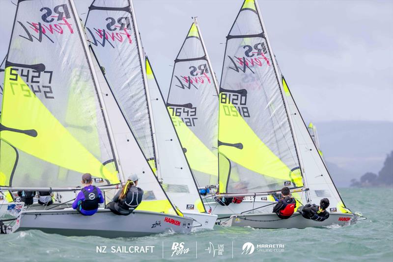 New Zealand RS Feva Nationals - Day 2 - April 14, 2024 -0 Maraetai Sailing Club - photo © Suellen Hurling