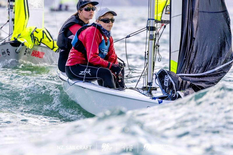 New Zealand RS Feva Nationals - Day 2 - April 14, 2024 -0 Maraetai Sailing Club photo copyright Suellen Hurling taken at  and featuring the RS Feva class