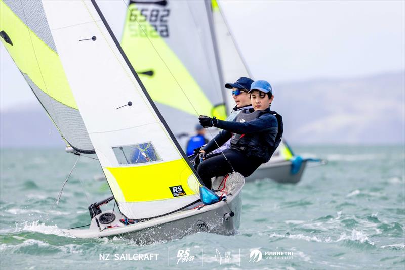 New Zealand RS Feva Nationals - Day 2 - April 14, 2024 -0 Maraetai Sailing Club - photo © Suellen Hurling