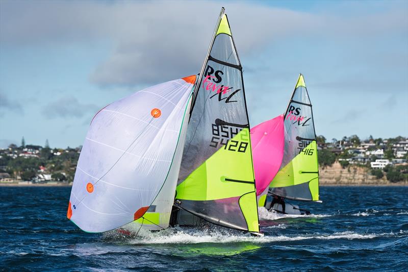 NZ Nationals - RS Feva - Murrays Bay - May 11-12, 2025 photo copyright Justin Mitchell www.justinmitchell.co.nz - Instagram: @jl_mitchell_ taken at Murrays Bay Sailing Club and featuring the RS Feva class