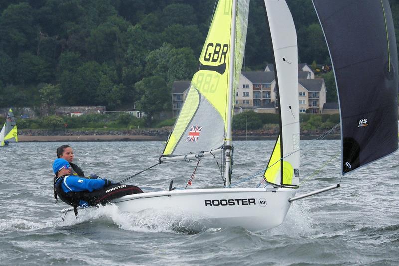 Emily and Annabel Ridout - Rooster RS Feva UK Nationals at Dalgety Bay - photo © RYA Northern Ireland