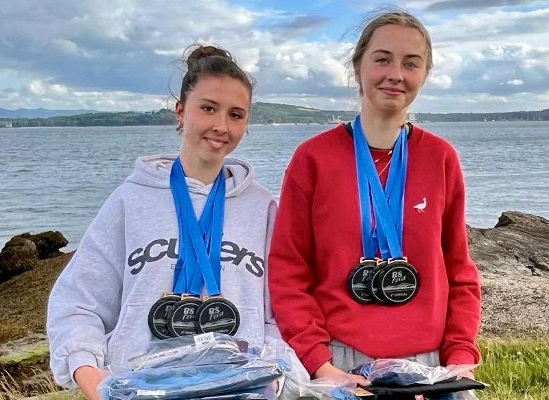 Emily and Annabel Ridout - Rooster RS Feva UK Nationals at Dalgety Bay - photo © RYA Northern Ireland