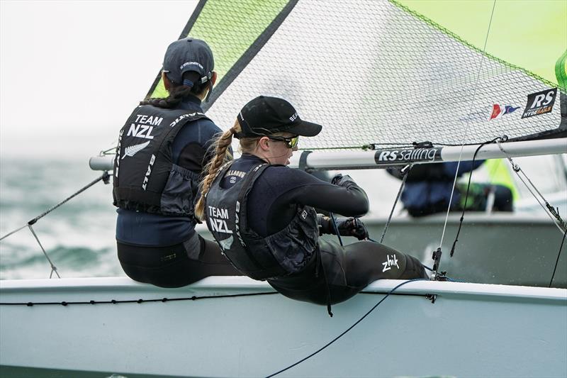 NZ Nationals - RS Feva - Murrays Bay - May 11-12, 2025 photo copyright Justin Mitchell www.justinmitchell.co.nz - Instagram: @jl_mitchell_ taken at Murrays Bay Sailing Club and featuring the RS Feva class