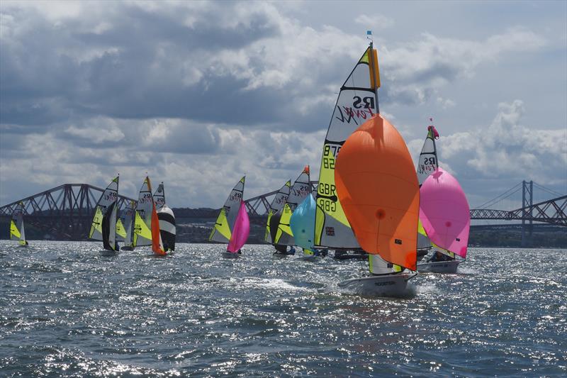 Rooster RS Feva UK Nationals at Dalgety Bay photo copyright Phil Rydin-Orwin taken at Dalgety Bay Sailing Club and featuring the RS Feva class