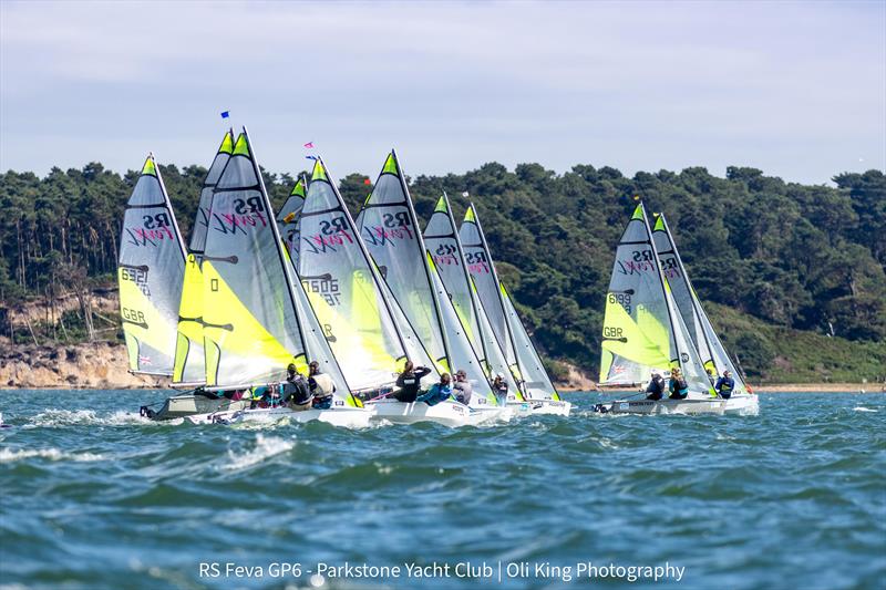 RS Feva Grand Prix 6 and EuroCup 4 at Parkstone - photo © Oli King Photography