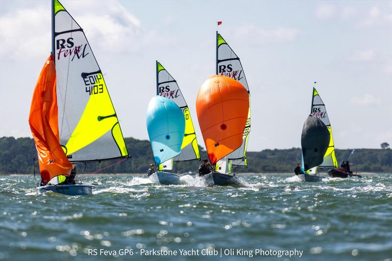 RS Feva Grand Prix 6 and EuroCup 4 at Parkstone - photo © Oli King Photography
