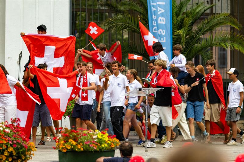 RS Feva Worlds Opening Ceremony at Aix-les-Bains, France - photo © Oli King Photography