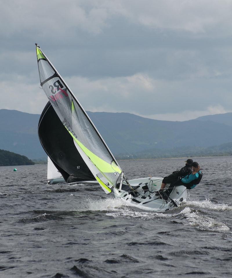 Ginger Boats Bass Week 2025 photo copyright William Carruthers taken at Bassenthwaite Sailing Club and featuring the RS Feva class