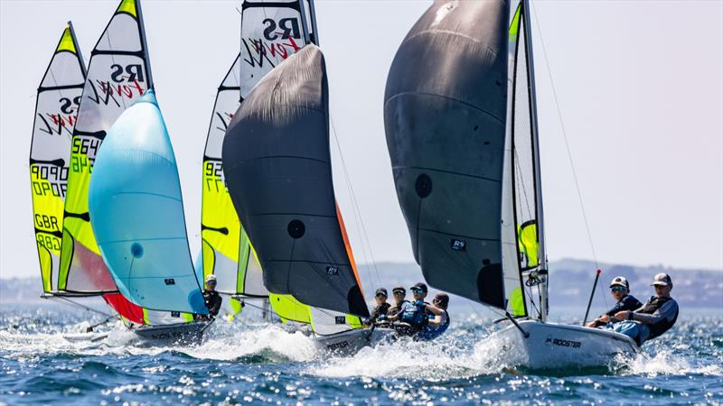 RS Feva fleet photo copyright International RS Feva Class Association taken at Circolo Vela Arco and featuring the RS Feva class