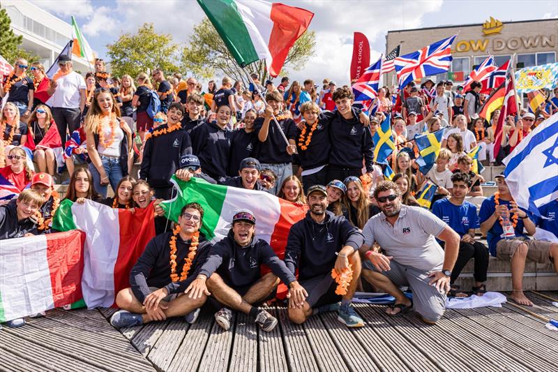 RS Feva Worlds Opening Ceremony Parade during the RS Games at Travemünde Woche 2026 - photo © Phil Jackson / www.digitalsailing.co.uk/rs-games