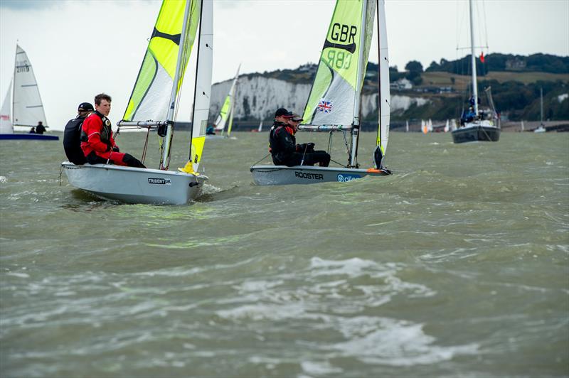 Days 2 and 3 - NSSA National Youth Regatta at Downs supported by P&B photo copyright Jonathan Bentman taken at Downs Sailing Club and featuring the RS Feva class