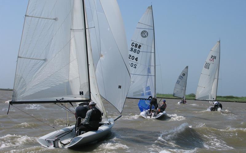 K6 open meeting at Aldeburgh 2016 photo copyright Simon Fulford taken at Aldeburgh Yacht Club and featuring the K6 class