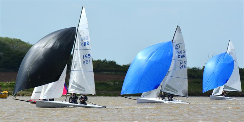 K6 racing on the River Alde photo copyright John Adcroft taken at Aldeburgh Yacht Club and featuring the K6 class
