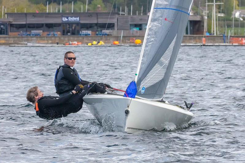 Grant Blake and Andy Jarvis win the Craftinsure K6 Inlands 2026 at Oxford photo copyright Tim Olin / www.olinphoto.co.uk taken at Oxford Sailing Club and featuring the K6 class