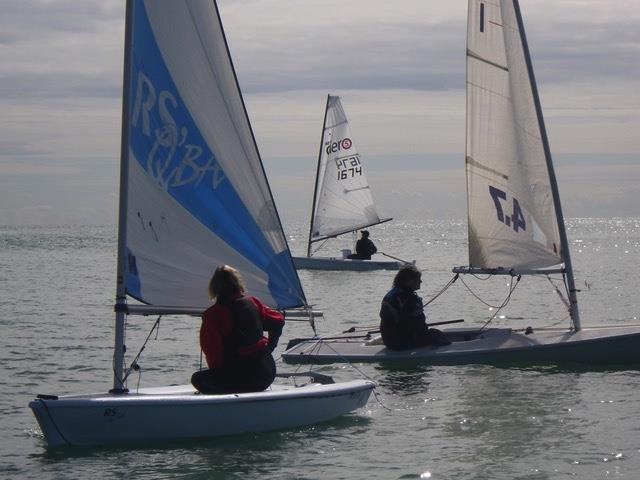 Women On Water at Hayling Island SC photo copyright Linda Stokes taken at Hayling Island Sailing Club and featuring the RS Quba class