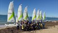 Eight RS Quests sailed to Cheltenham Beach for the first adventure cruise in NZ - May 4, 2025 © Richard Gladwell/Sail-World.com/nz