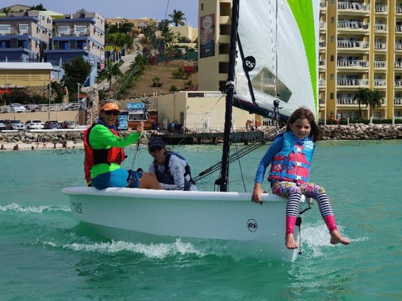 Steering the Course Women Festival in St. Maarten photo copyright Caribbean Sailing Association taken at Sint Maarten Yacht Club and featuring the RS Quest class