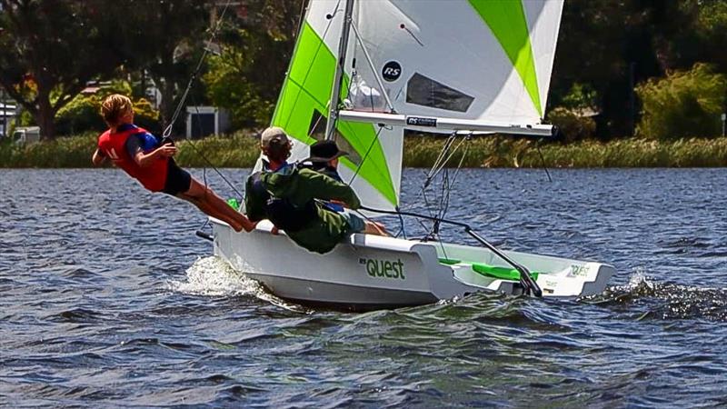 RS Quest sailing three-up - available from NZ Sailcraft - September - photo © NZ Sailcraft