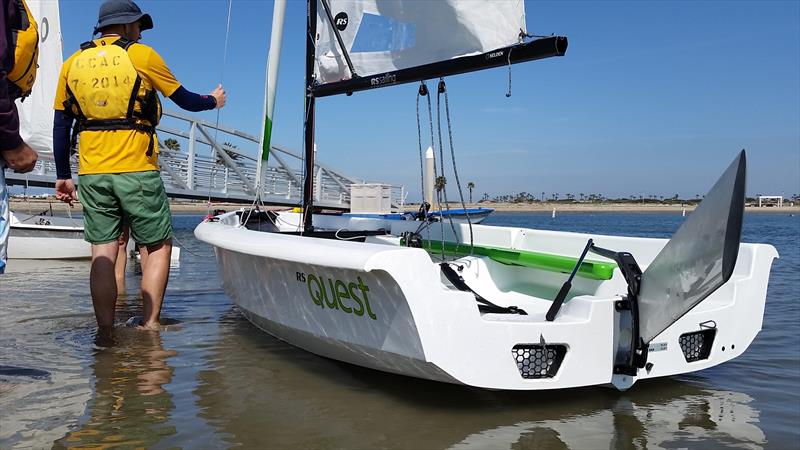 The RS Quest is designed and built with an eye to low maintenance sailing, making it ideal for club programmes and family baches  photo copyright RS Boats taken at  and featuring the RS Quest class