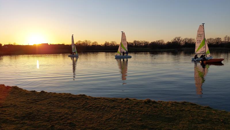 Dinghy sailing at Blackwater Sailing Club - photo © BSC