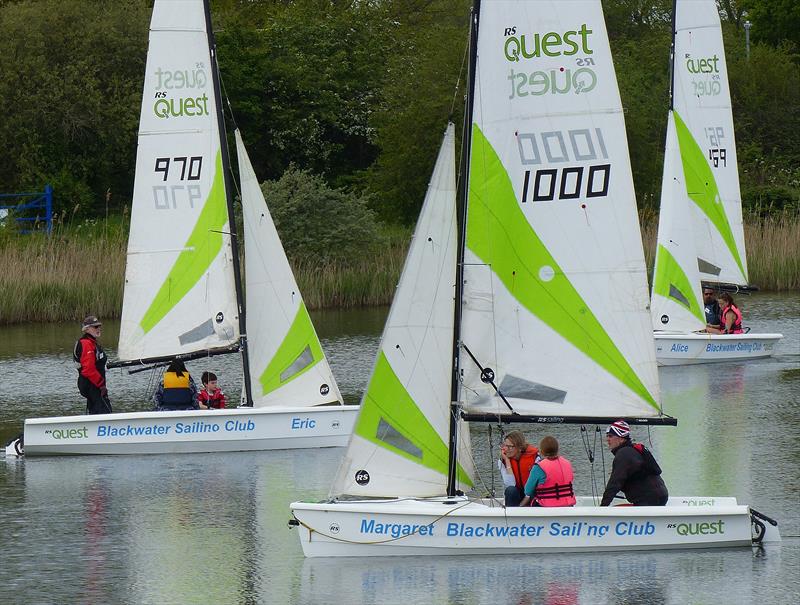 Blackwater Sailing Club 2023 Open Day photo copyright Ian Barratt taken at Blackwater Sailing Club and featuring the RS Quest class