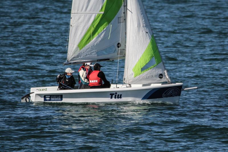 RS Quest - Cheltenham Beach- first adventure cruise in NZ - May 4, 2025 - photo © Richard Gladwell/Sail-World.com/nz