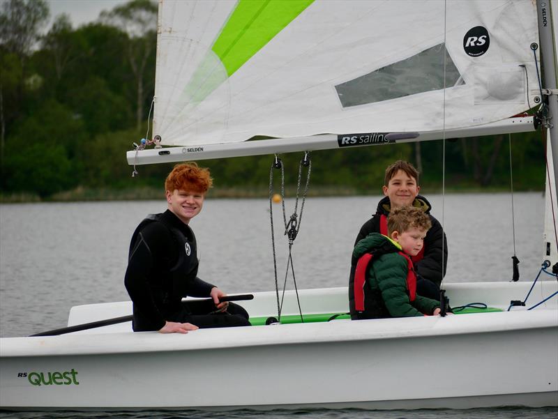 South Staffs Open Day 2026 photo copyright Chloe Nichols taken at South Staffordshire Sailing Club and featuring the RS Quest class