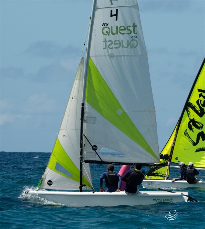 RS Quest - Joshua Osborne and Isaiah Blackett - photo © Sint Maarten Yacht Club