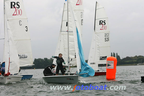 Let more light winds for the RS200s during their Inlands at Grafham photo copyright David Blyth / www.fotoboat.com taken at Grafham Water Sailing Club and featuring the RS200 class